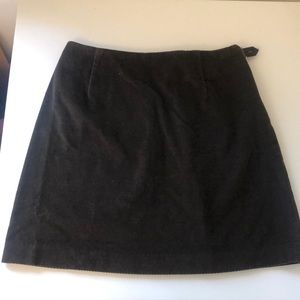 Banana Republic Brown Corduroy Skirt